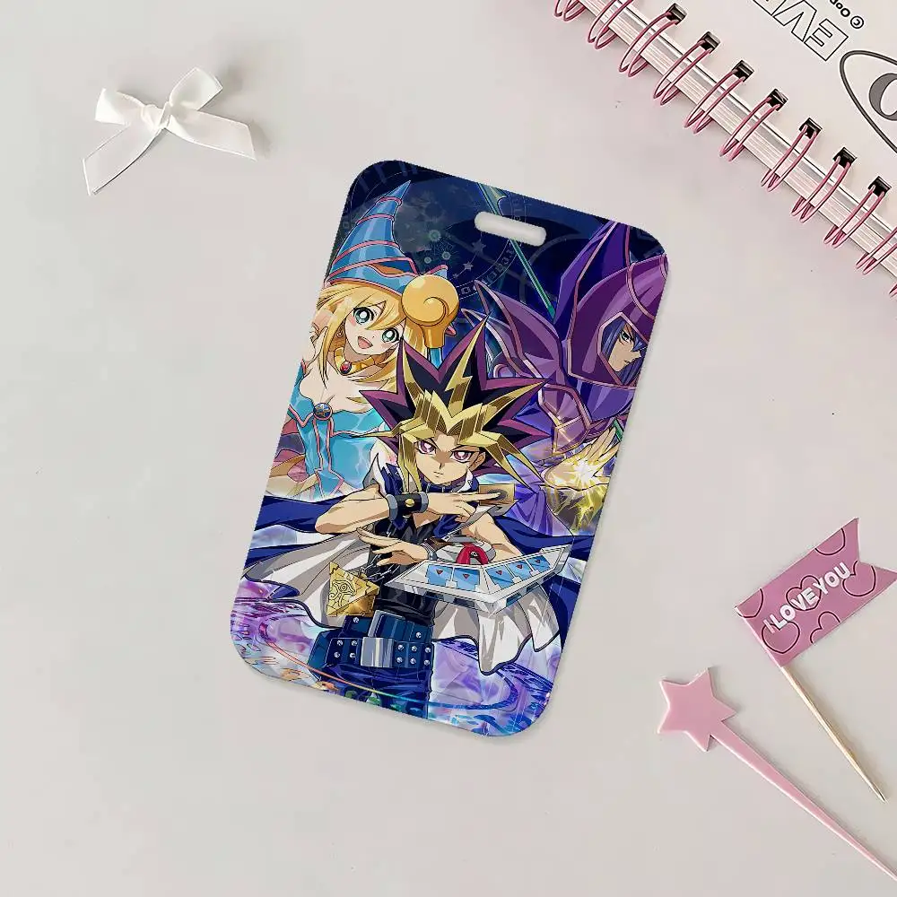 Anime Y-YuGiOh Ausweishalter mit Umhängeband für Büro, Schule, Namenskarten, Ausweishülle – Detail 3