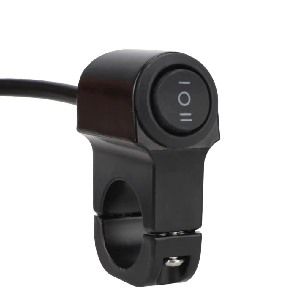 Universal Motorcycle 3 Way Switch ON OFF Mini Driving Light Switch With Clip Waterproof DC12V/10A Motorcycle Tools