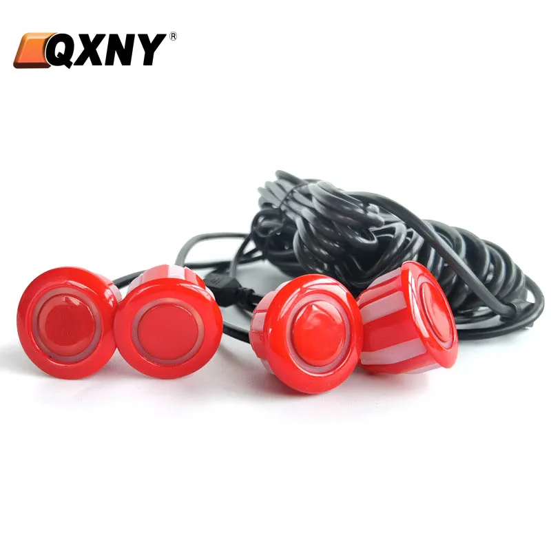 

QXNY 4PCS 22MM Parking Sensors Backup Radar Parktronic Reverse Probe Ultrasonic Aparcami Parking Sensors for Vehicles