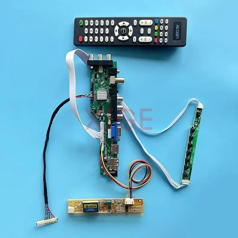 

Controller Board Fit B150XG01 B150XG02 B150XG05 B150XG07 LCD Screen USB+HDMI+VGA+AV+IR 1CCFL 1024*768 DVB Digital Kit LVDS-30Pin