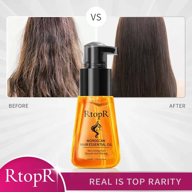 Moroccan Hair Loss Prevention Oil Condition Serum Portable And Suitable For Dry And Damaged Hair Giving Shine Lustre