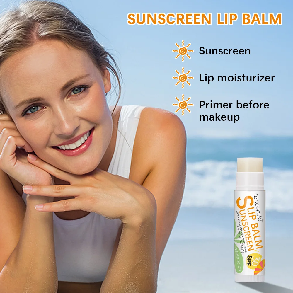 Lip Balm Sunscreen Lip Balm SPF30 Hydrating Lip Sunblock Protects Travel Size Soothes And Moisturizes Lips
