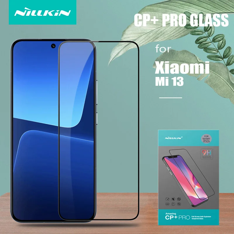

For Xiaomi 13 Tempered Glass NILLKIN CP+Pro Anti-burst 9H 0.33MM 2.5D Glass Screen Protector for Mi 13 Glass Film