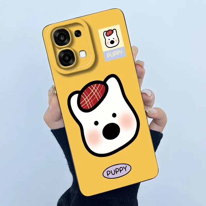 Cute Panda & Sweet Cats Silicone Soft Protective Case - Stylish & Durable Cover