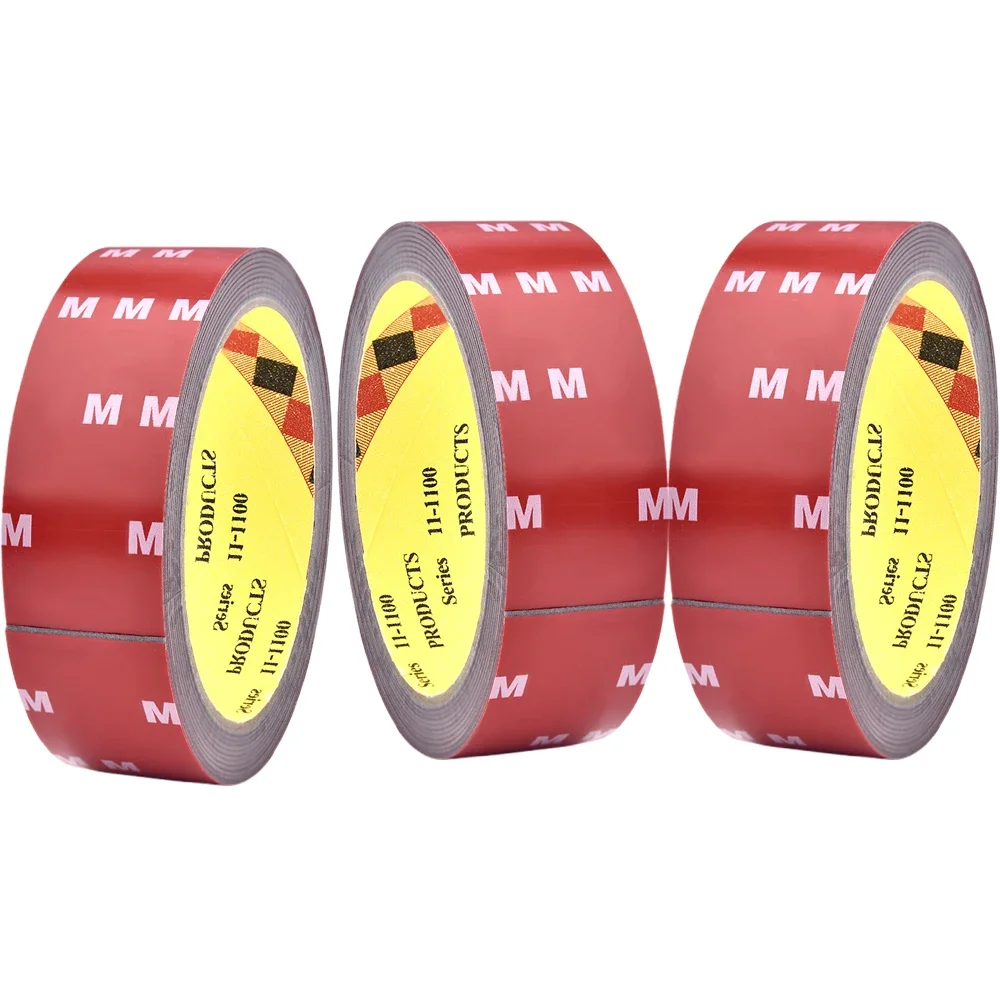 Ultra-Strength Double-Sided Adhesive Tape - 3m Long, 0.4mm Thick