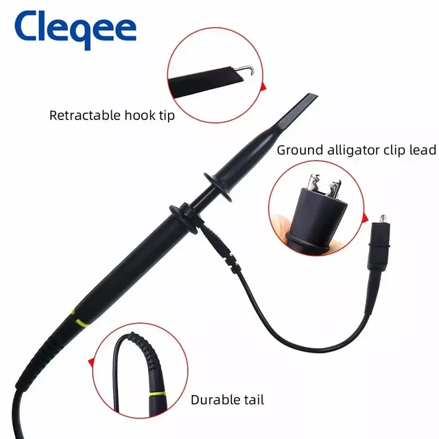 고전압 신호를 안전하고 정확하게 측정하는 Cleqee 고전압 오실로스코프 프로브