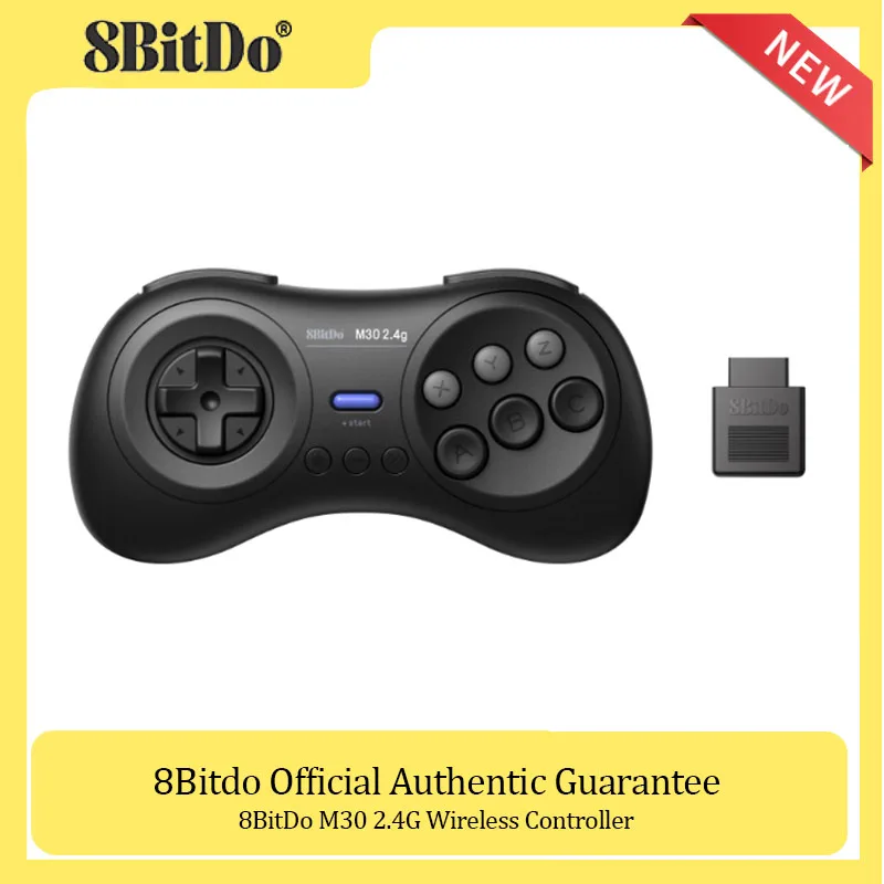 8 Controller Gamepad Wireless Bitdo M30 2.4G Per L'Originale Sega Genesis E Sega Mega Drive-Per Sega Genesis Game Control