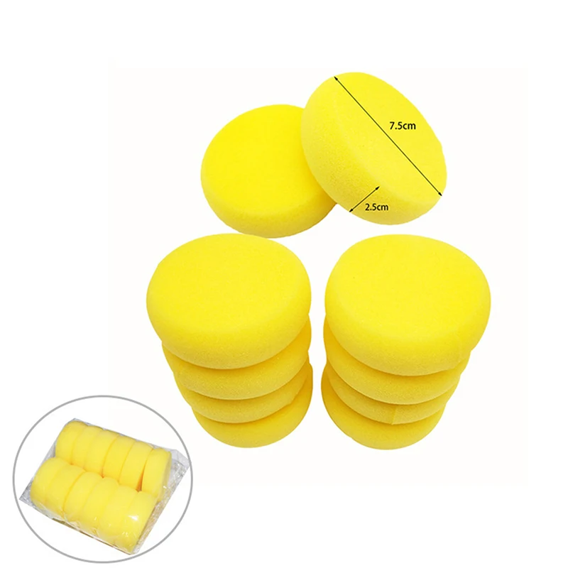 12Pcs/lot Round Shape Ceramic Foam Throwing Water Absorbing Sponge Sculpture Pottery Tools Accessory Керамические Аксессуары pottery tools clay sculpting tools pottery sculpting tools clay craft tool
