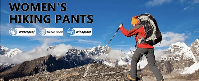 Pantalones Trekking Mujer Invierno Pantalon Montaña Mujer Invierno