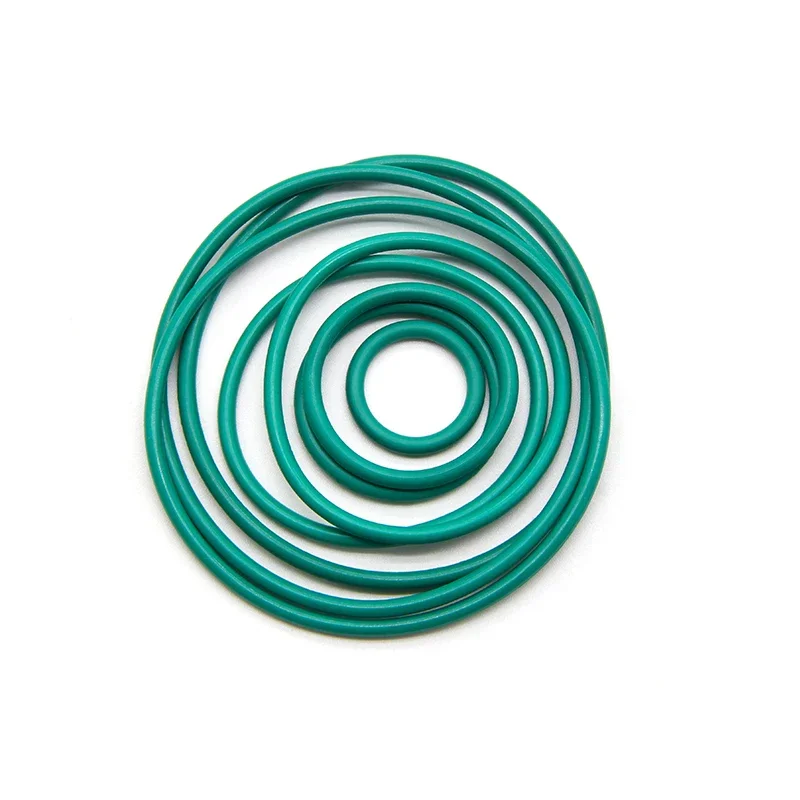 O ring gasket 10pcs FKM CS 1/2/3.1/4mm OD 5-70mm insulation oil high temperature resistance fluorine rubber