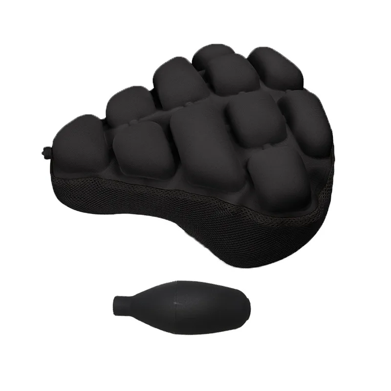 Foldable Inflatable Airbag Seat Cushion Cover, Portable Saddle, Cycling Accessories, Mountain Bike, New 3