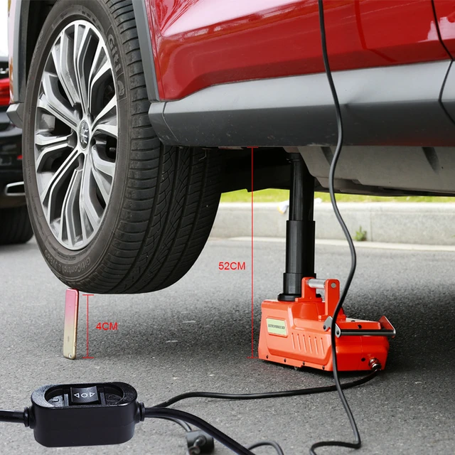 Cric électrique 15T pour changer les pneus de voiture, outil de maison,  tout-terrain, sauvetage d'urgence - AliExpress