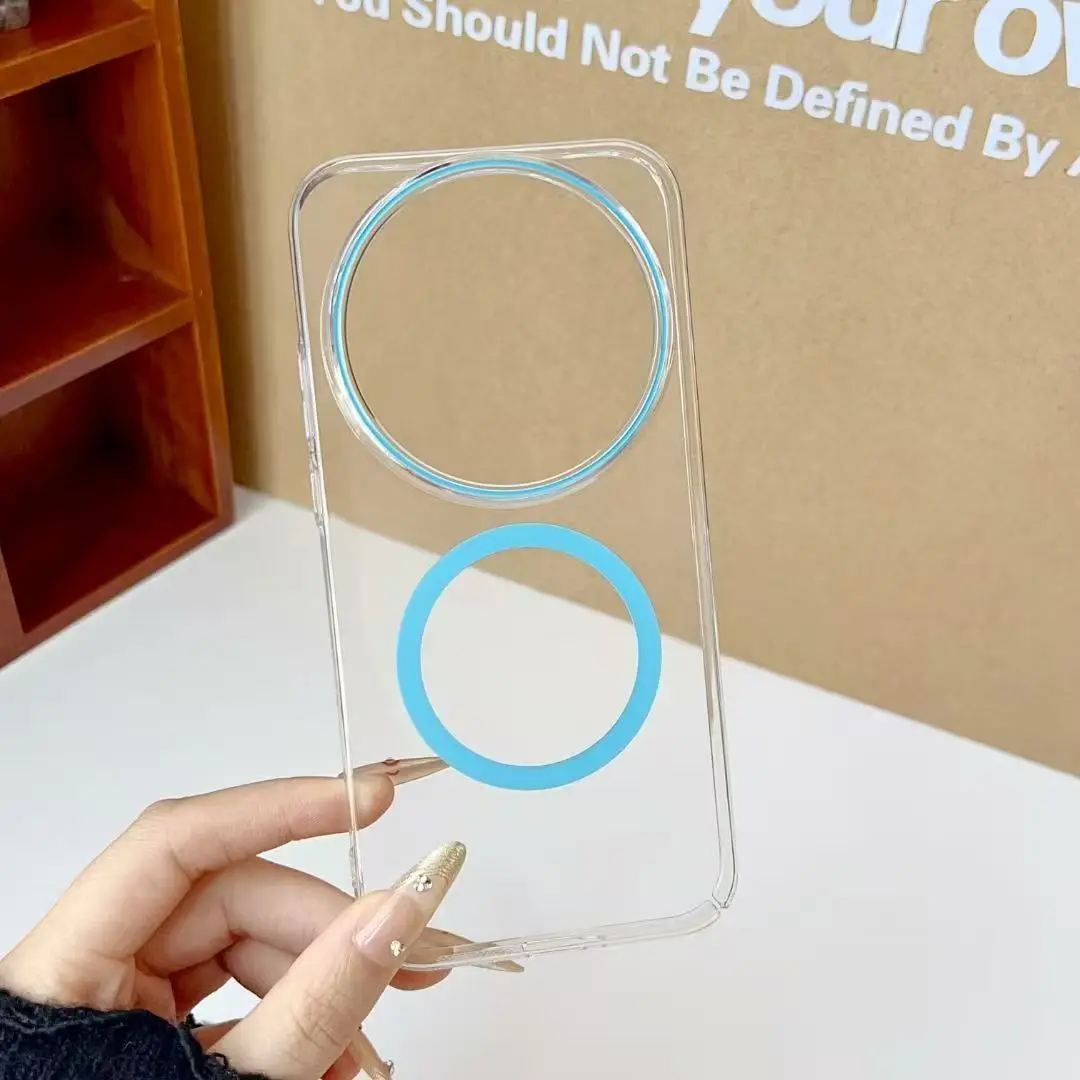 Ultra-Thin Minimalist Magnetic Transparent Anti-Drop Case