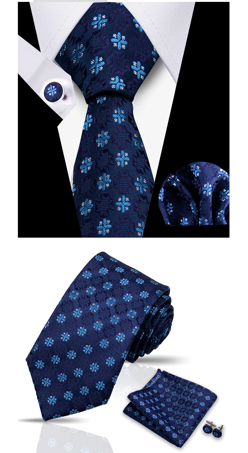 Krawatte für Männer, klassisch, kariert, Taschentücher, rote Krawatte, Manschettenknöpfe für Männer, Bluse, Business, Hochzeit, Accessoires, Damen, Kragen, Mann, Geschenk – Detail 6