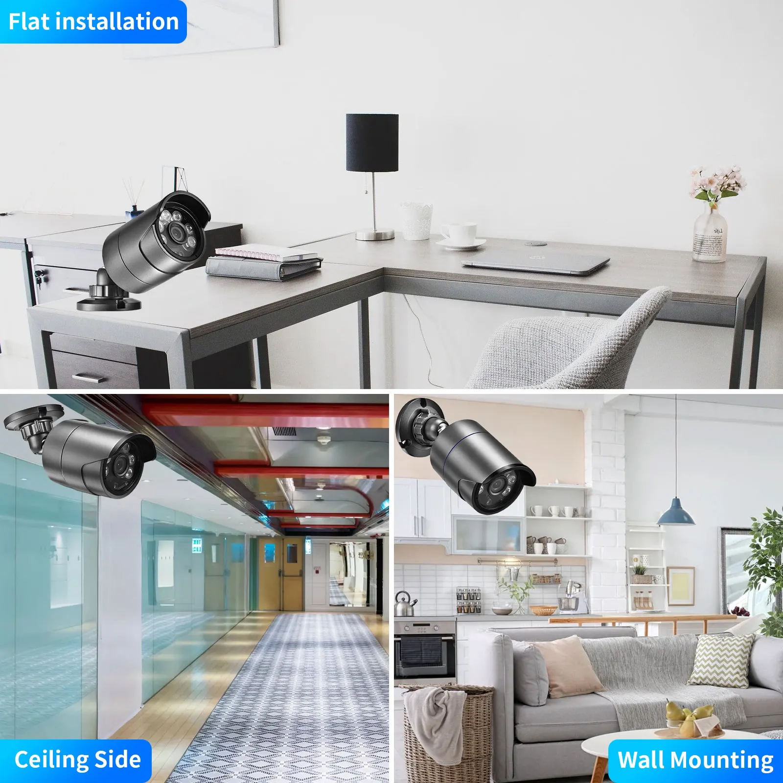 Gadinan 5MP 1080P AHD CCTV Camera High Resolution Video Surveillance Metal Outdoor Street Optioanl BNC Bullet Home Security Came 5