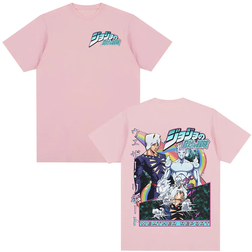 JoJo's Bizarre Adventure Graphic Tee – Unisex Fashion Casual Streetwear