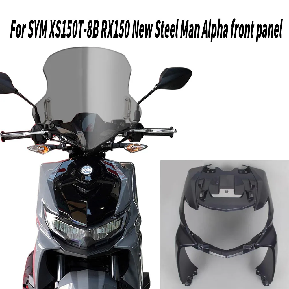 

New For SYM XS150T-8B RX150 New Steel Man Alpha front panel Front fence front baffle