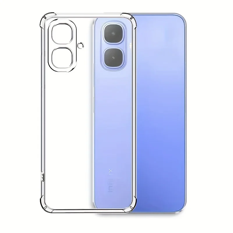Clear Silicone Back Cover - Transparent Phone Case