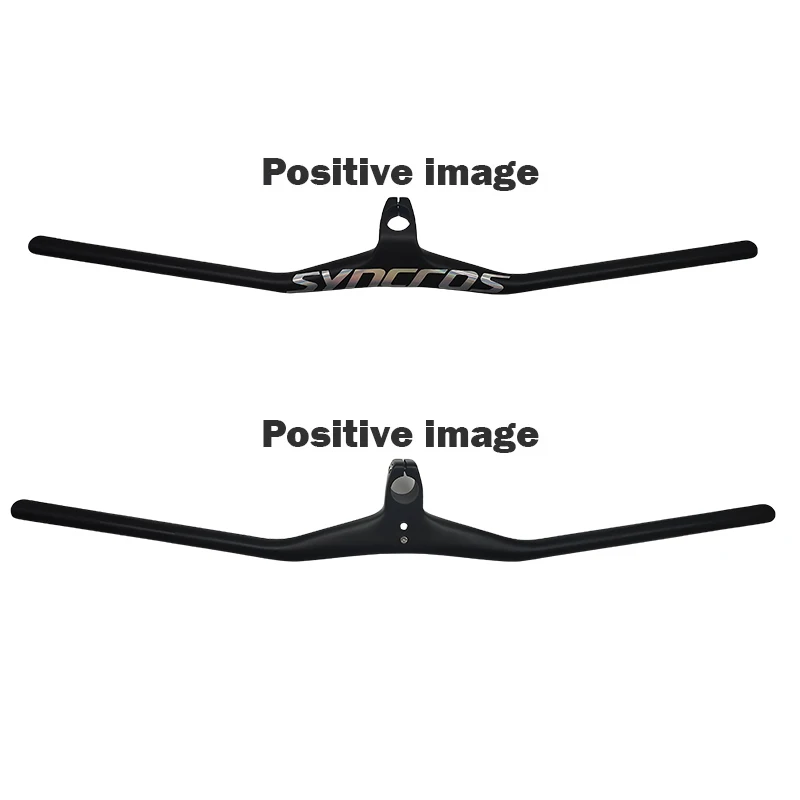 Bicycle Accessories Bicycle Handlebar SYNCROS FRASER IC SL-17 Degree MTB/Mountain Carbon Fiber Integrated with Mount Stand