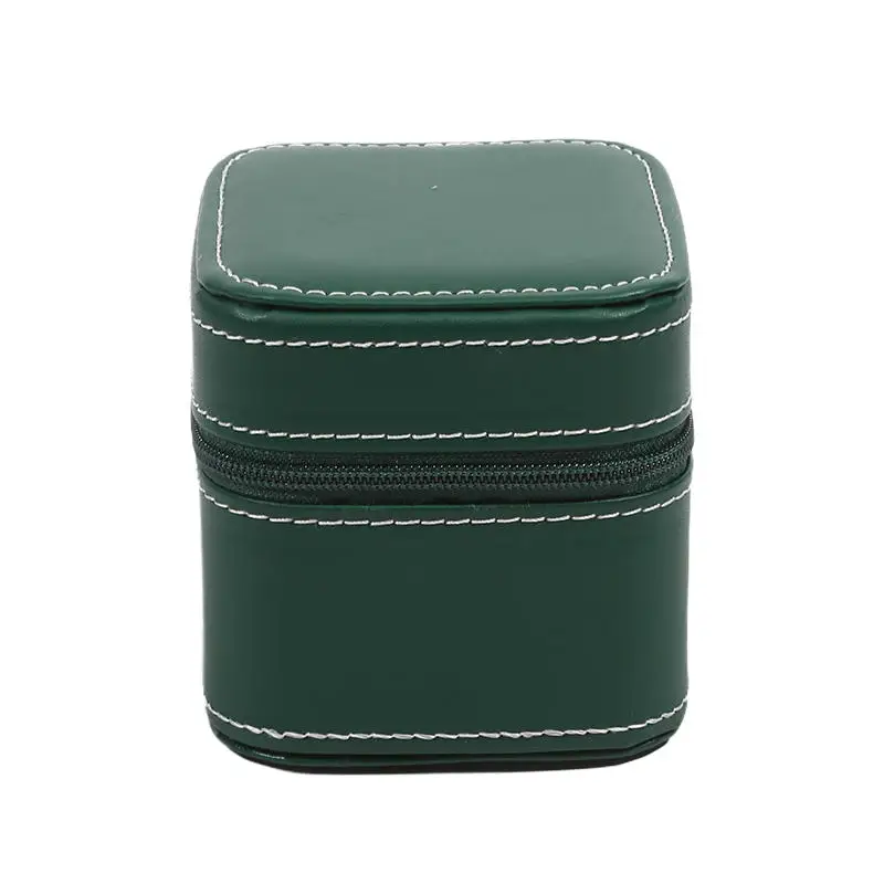 Travel Watch Case ⌚ Single Watch Case – Leather Watch Travel Case with Removable Cushio... - SKU TWC01106 - UGI Packaging