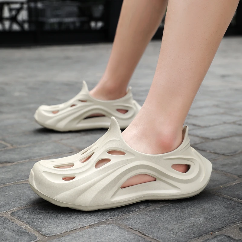 Summer Men's Outdoor Sports Beach Non-Slip Baotou Anti-Odor ...