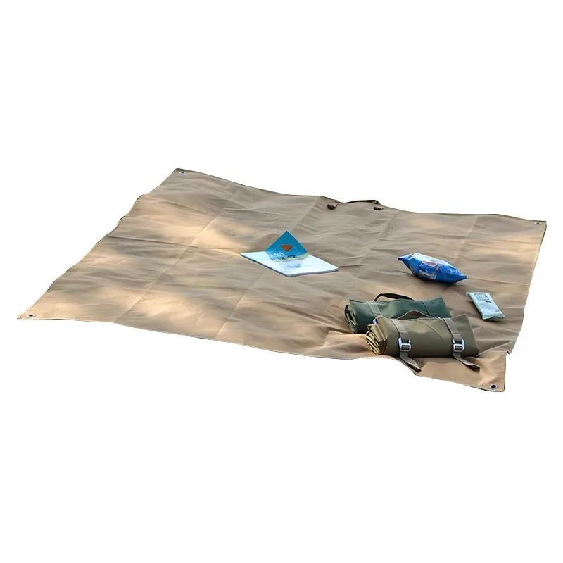 Thickened Waterproof and Moisture-proof Floor Mat Wear-resistant Oxford Cloth Tent Floor Mat Outdoor Camping Beach Picnic Mat