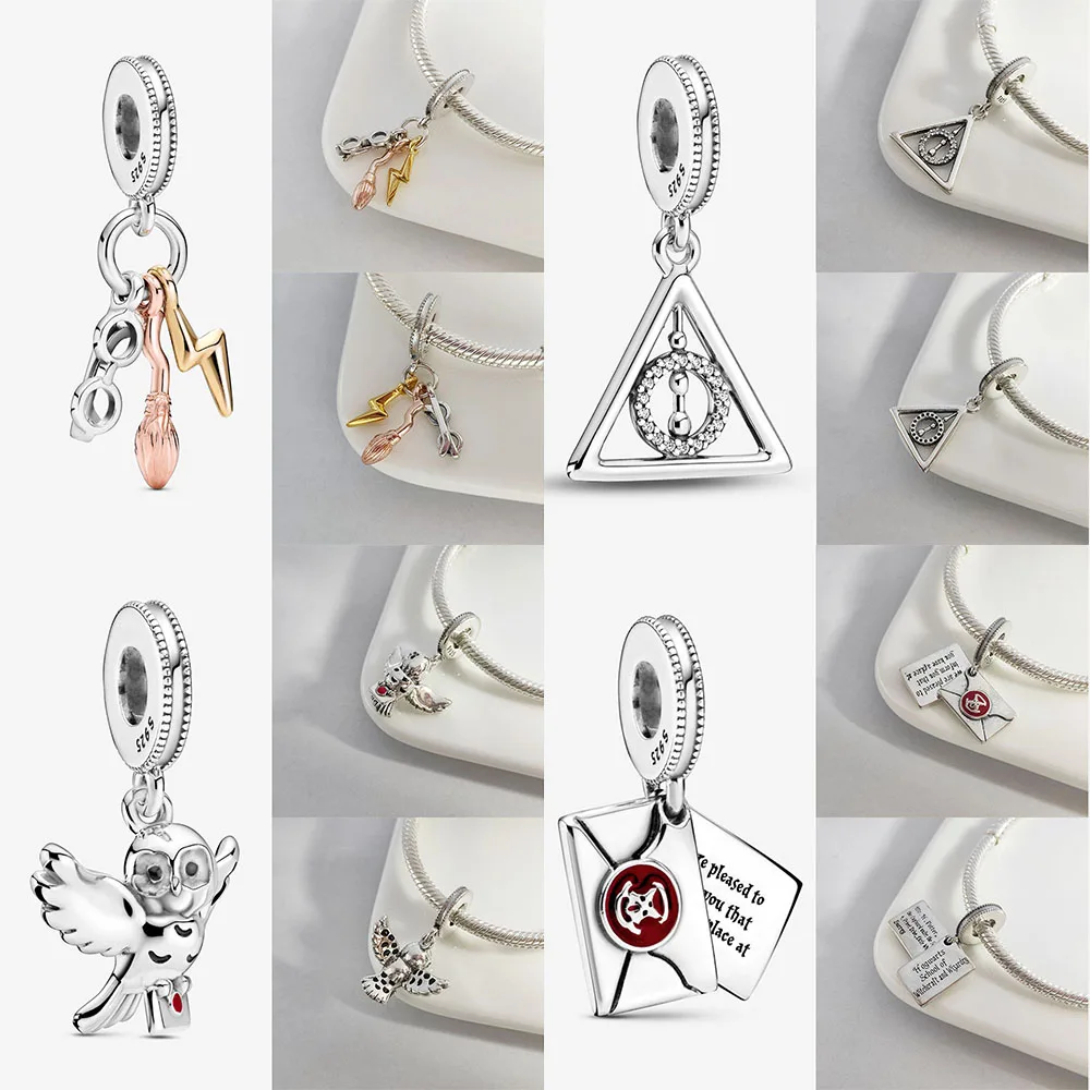 Harry Potter Hedwig Spinning Pendant Pandora Shine Charm, latest offers on  Pandora jewels