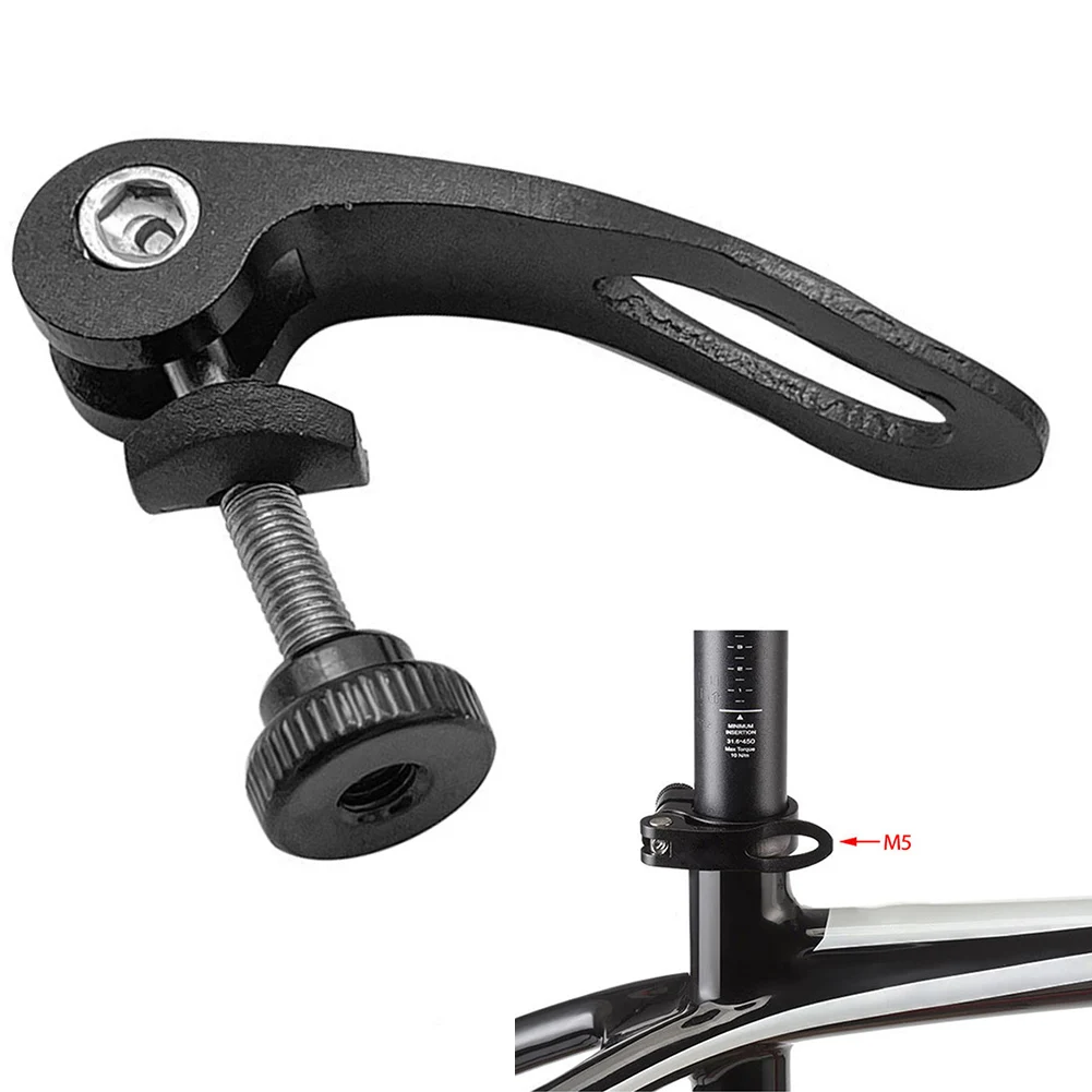 

M5x45mm Bicycle Bike Quick Release Seat Post Clamp Skewer Bolt Clip Screw Adjust The Seat Height Cycling Parts Tool