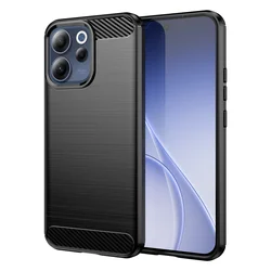 Flexible TPU Shockproof Protective Phone Cover for OPPO Reno16 FS 5G (Black)