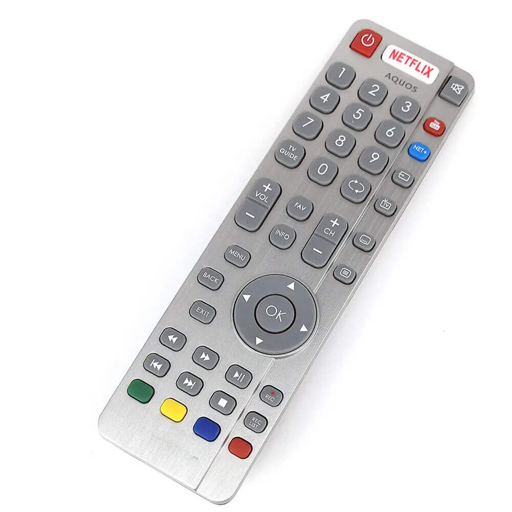 

NEW DH1903130519 RF Remote Control for Sharp Aquos Smart LED TV LC-49CFG6452E