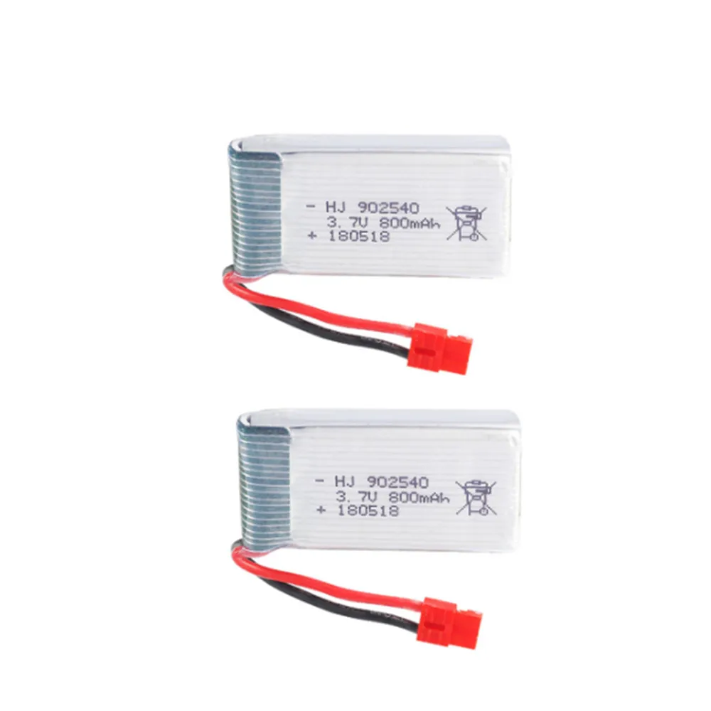 USB-flerladdare med uppladdningsbara batterier - Set med 1 till 5 batterier