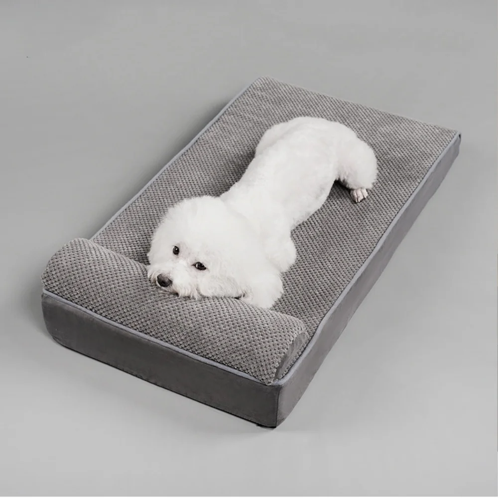 Removable Dog Stairs 3 Steps Ramp Couch Puppy Old Dog Non-Slip Removable Ladder High Couch and Bed Pet Supplies Combined Stairc