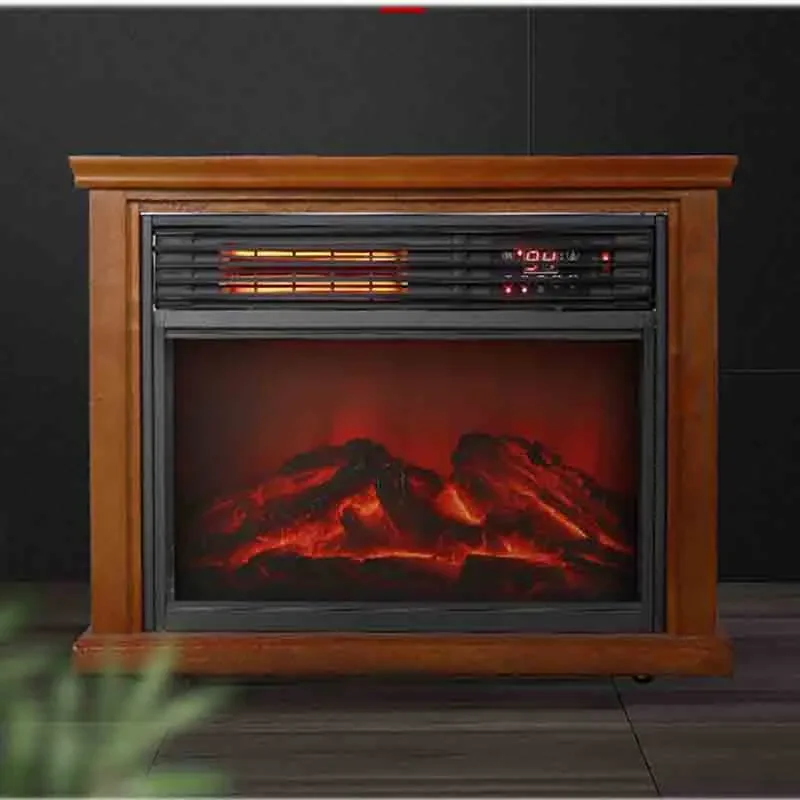 European High-end Living Room Fireplace Heater Simulation Fan Heater Household 4