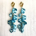 Shiny blue