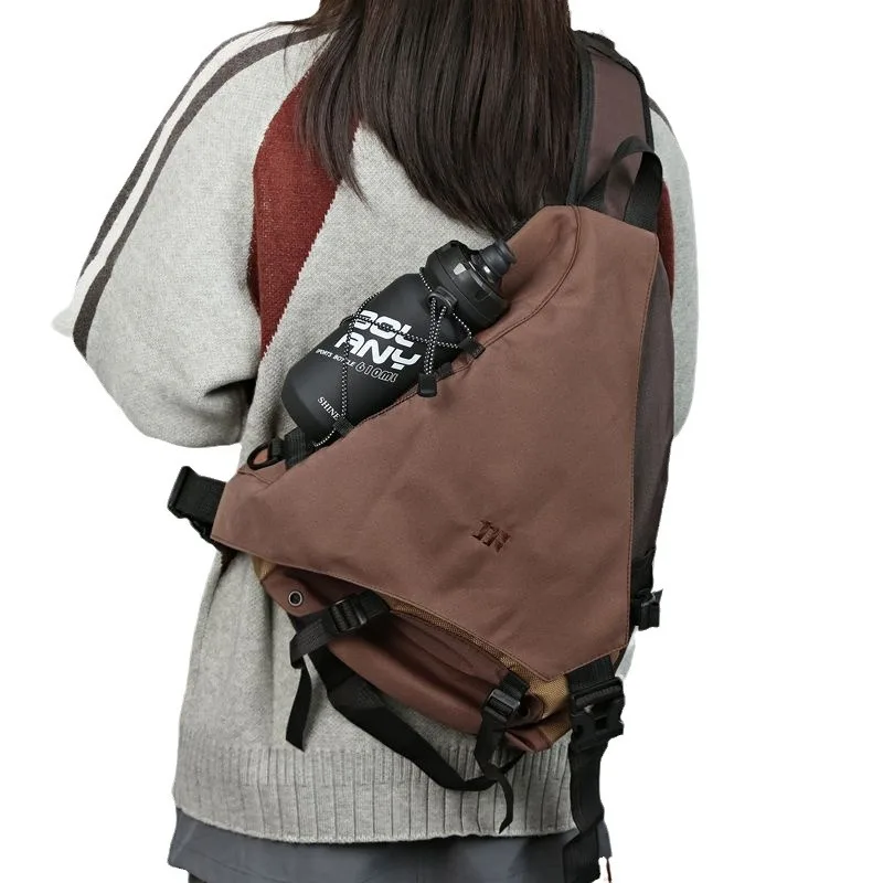 High looks mountain outdoor fashion retro waterproof commuting riding sports bow and arrow bag diagonal shoulder bag