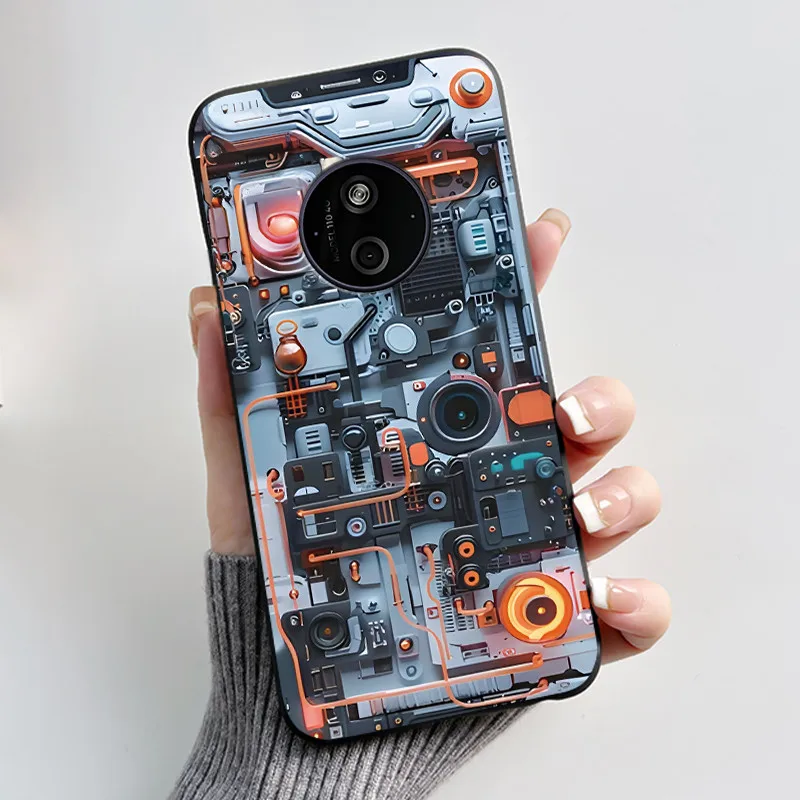 Aesthetic Luxury Soft Silicone Black Matte Phone Case Cover - Cute and Cool Design