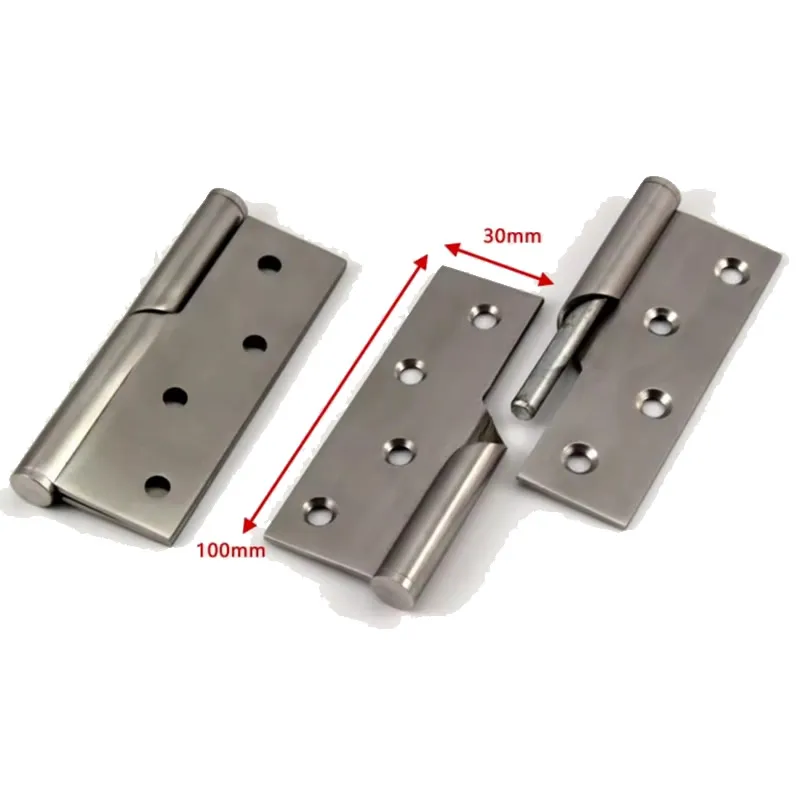 High quality 4-inch 304 stainless steel lifting hinge bathroom,Detachable hinge Automatically close the door back Door Hardware