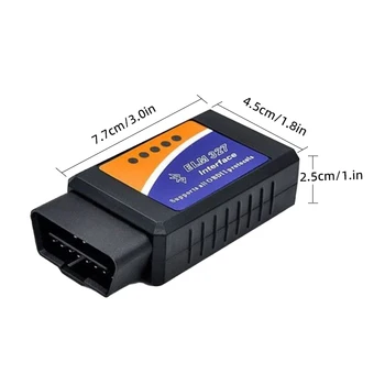 ELM327 V2.1 Obd2 الماسح الضوئي BT/Wifi ELM 327 Obd أداة تشخيص السيارة لنظام أندرويد /IOS PK Vgate Icar2 قارئ الرمز - Image 6