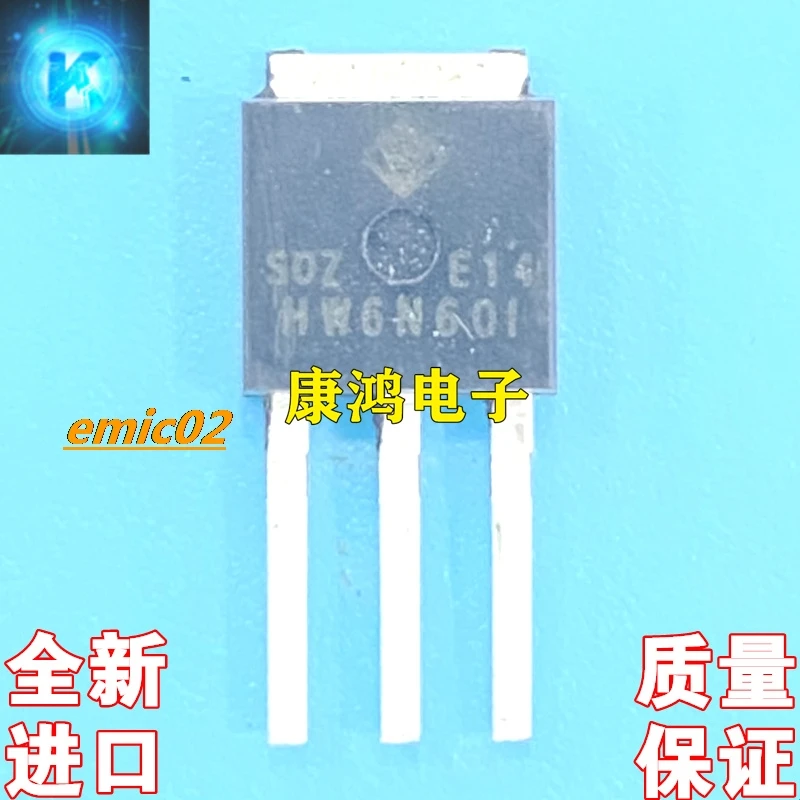 

10 шт., Оригинальные запасные части HW6N60I TO-251 MOS 6A600V