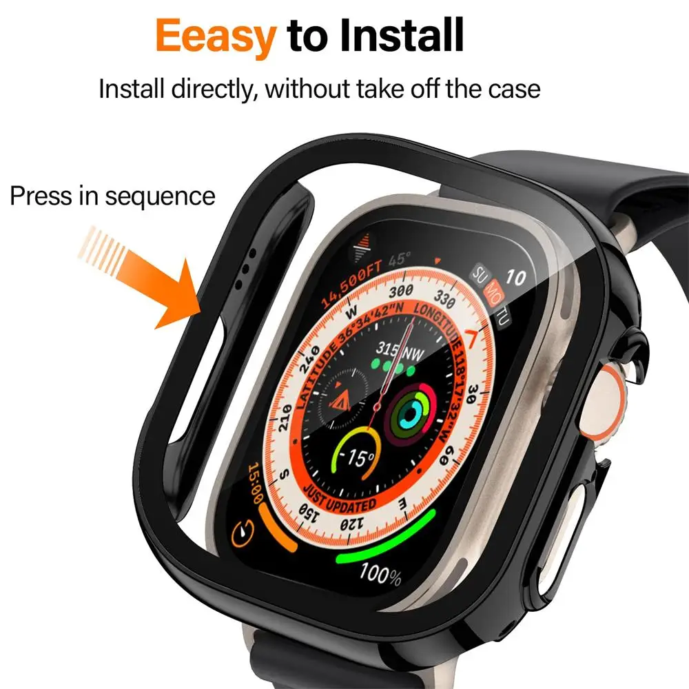  ġ  ̽, Ʈ 49mm ƮƮ  ũ ȣ Ŀ, iWatch ø 8 SE 7 6 5 4 45mm 41mm 44mm 40mm