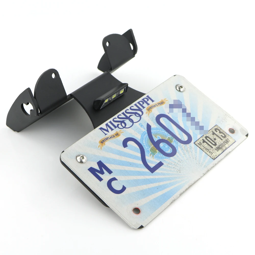 Fit For Ducati Monster 696 795 796 1100 evo All years License Plate Holder Bracket Rear Tail Tidy Fender Eliminator kit license plate holder motorcycle license plate holder