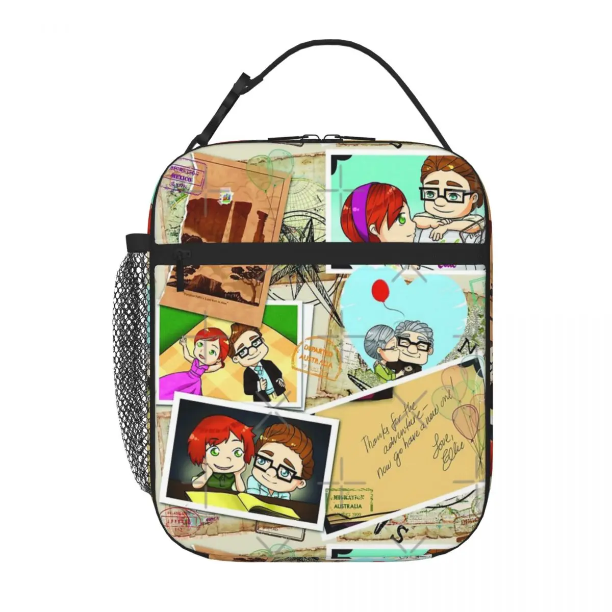 Carl And Ellie Up Lunch Tote Lunchbag Lunch Box Kids Lunch Box Per Le Donne