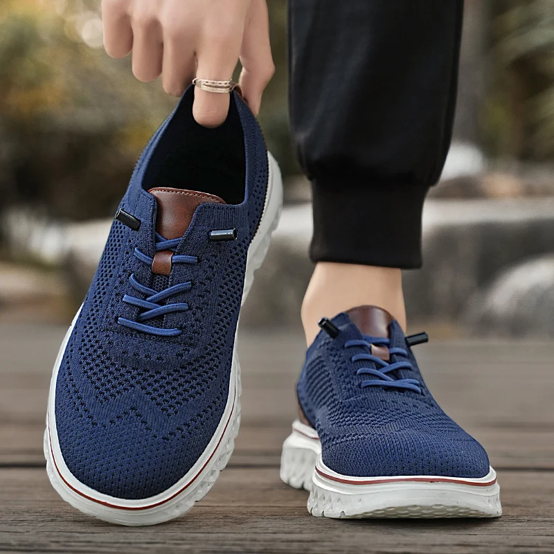 Casual Shoes for Men Spring Summer Breathable Walking Shoes Lightweight Low Top Sneakers Mens Fashion Sports Shoes - 5