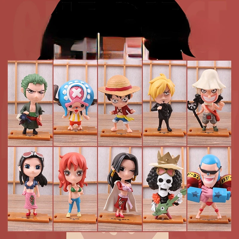 Set de 10 figuras de Anime de una pieza, Luffy, DXF, Yamato,  coleccionables, recuerdos, mercancía, figura de acción, Manga| | -  AliExpress