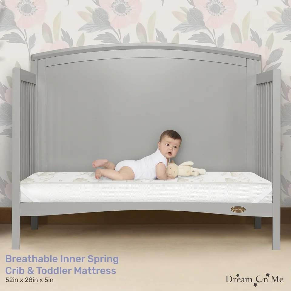 Twilight 5 Inch Innerspring Crib Mattress with Waterproof Cover