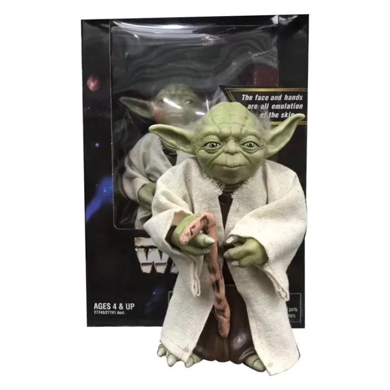 

Star Wars：The Force Awakens Anime Figures Master Yoda Action Figure Movie Collect Model Toys Boy Birthday Gift Ornaments Movable