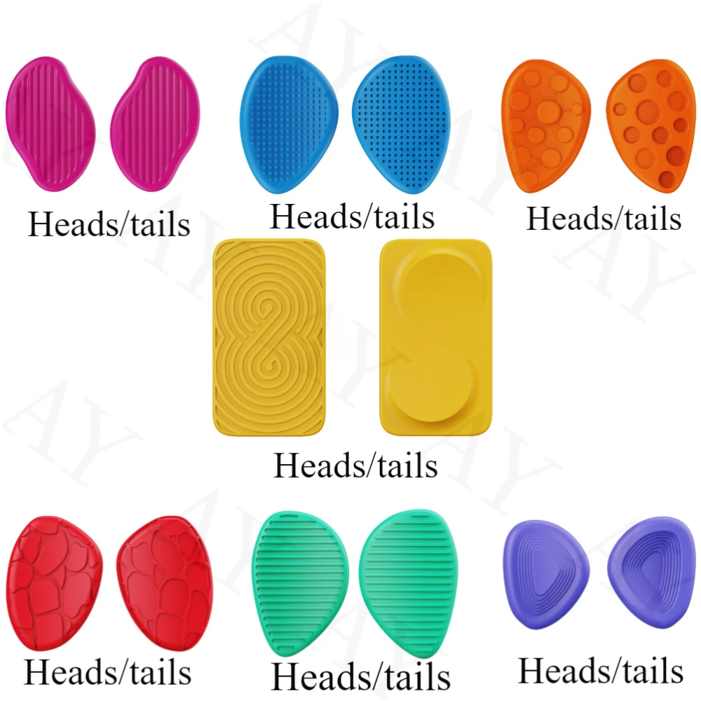 Fidget Toys Sensory stone Silicone relief toy Sensory relief stone-Calming Stress Relievers for Autism, Anxiety, And Students