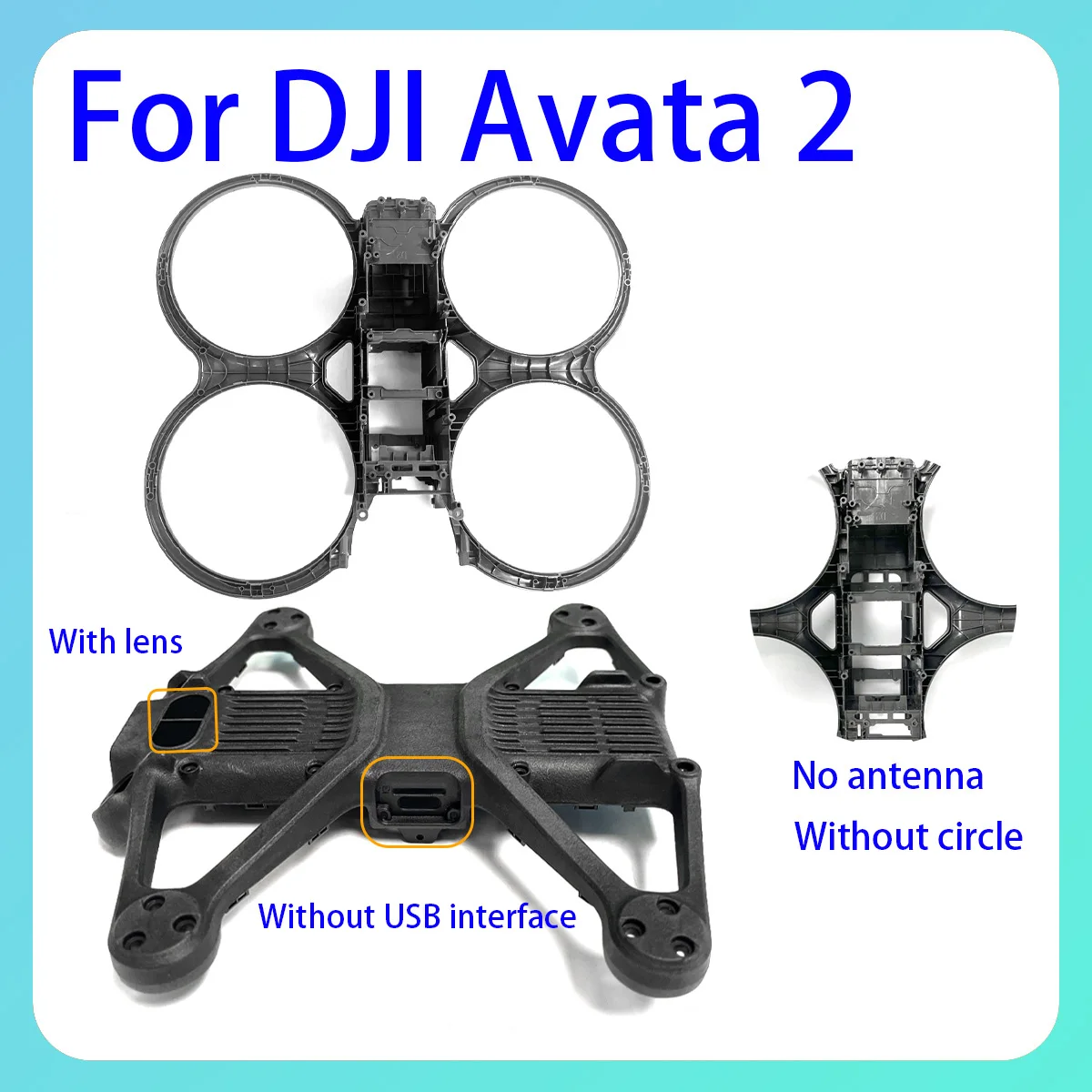 Coques de Remplacement pour Drone DJI - Lot de Pièces Détachées