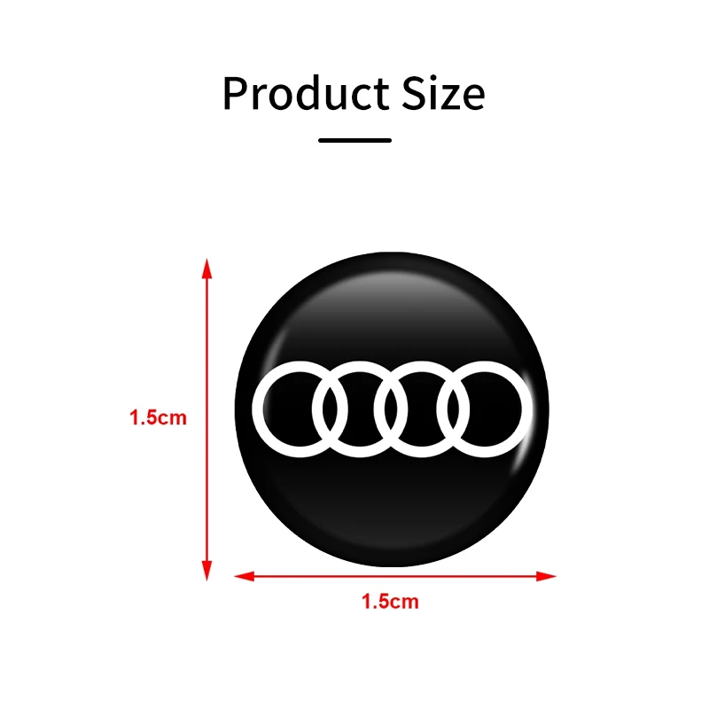 Car Door Lock Keyhole Protective Cover Stickers and Decals Combo Pack