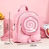 Girls' backpack leisure travel candy design LED light fashionable and cute children's backpack suitable for girls as gifts 3